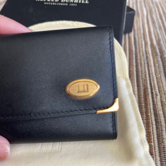 Alfred Dunhill New in box leather keyholder mini wallet - Picture 12 of 12
